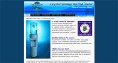 Desktop Screenshot of crystalspringshumboldt.com